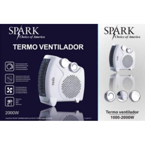 Termo Ventilador S-20FH/3 teletienda outlet anunciado tv