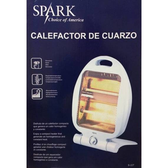 Calefactor de Cuarzo S-22T teletienda outlet anunciado tv