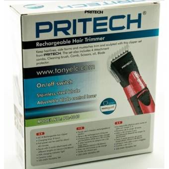 Cortapelo Recargable Afeitadora Pritech PR-1040