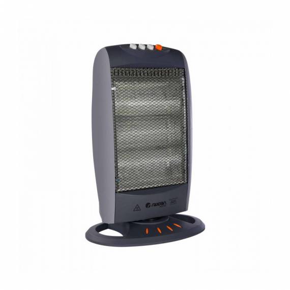 Calefactor Estufa de Cuarzo Halógena Oscilante 3 tubos 1200W