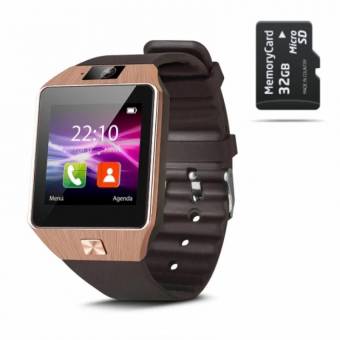 Reloj Inteligente Smart Watch SIM TLT01 Dorado