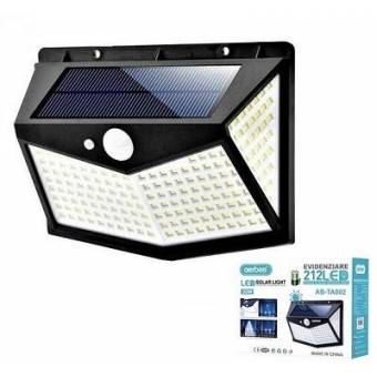 Luz Lampara de Pared Solar 212 Leds 30W