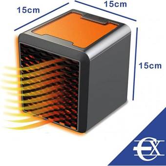 Calefactor USB 1500W Con Luz Led