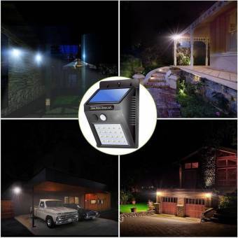 Luz Led Solar 20 led con Sensor Movimiento teletienda outlet anunciado en tv